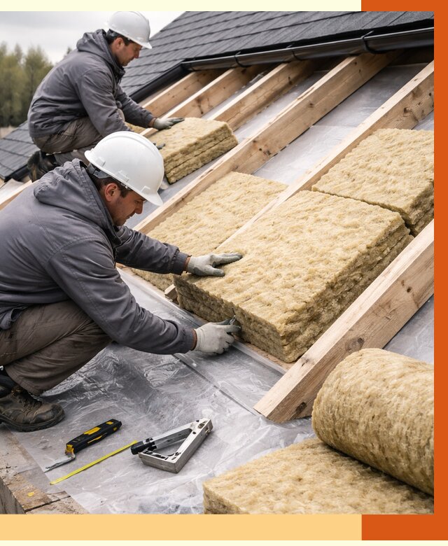 Утепление крыши в Киржаче от 1907 руб./м2 — комплексное утепление кровли | ТепломастерКрж