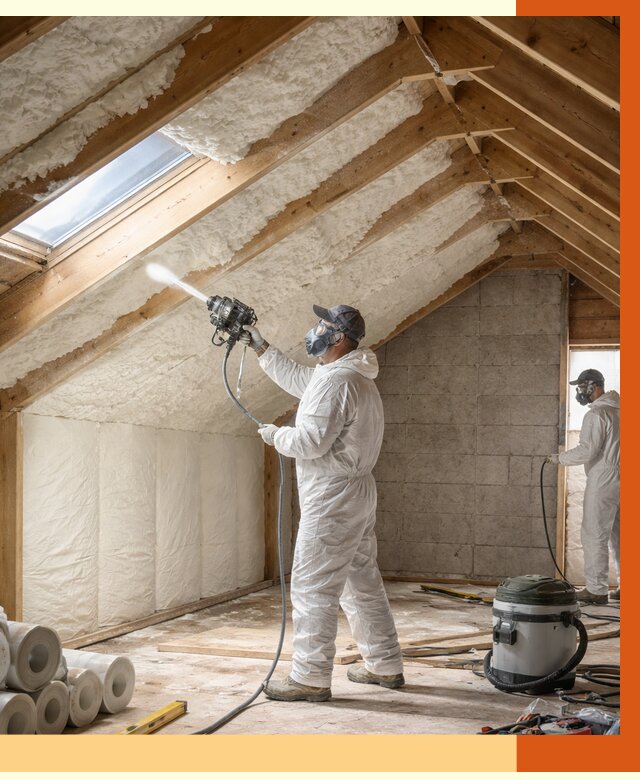 Утепление мансарды ППУ в Киржаче от 2835 руб./м² — заказать под ключ | ТепломастерКрж