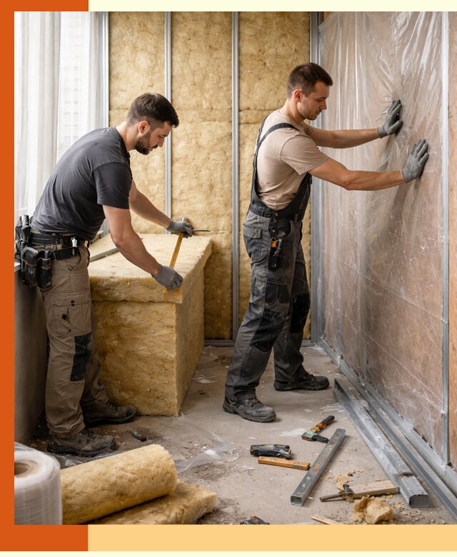 Профессиональное утепление лоджии в Киржаче эффективно и надежно