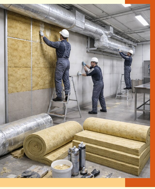 Утепление пищевого цеха в Киржаче от 12888 руб./м² — комплексно под ключ | ТепломастерКрж