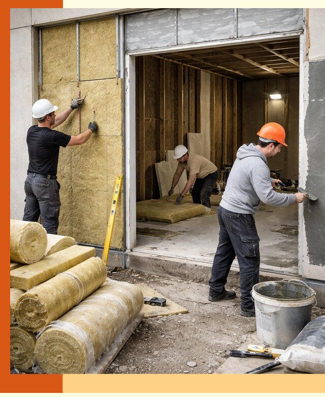 Утепление торгового павильона в Киржаче — качественно и энергоэффективно