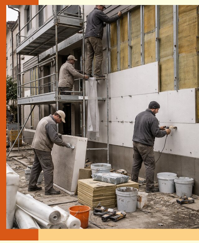 Утепление гостиницы под ключ в Киржаче с гарантией качества