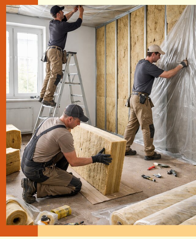 Утепление офисных помещений под ключ в Киржаче