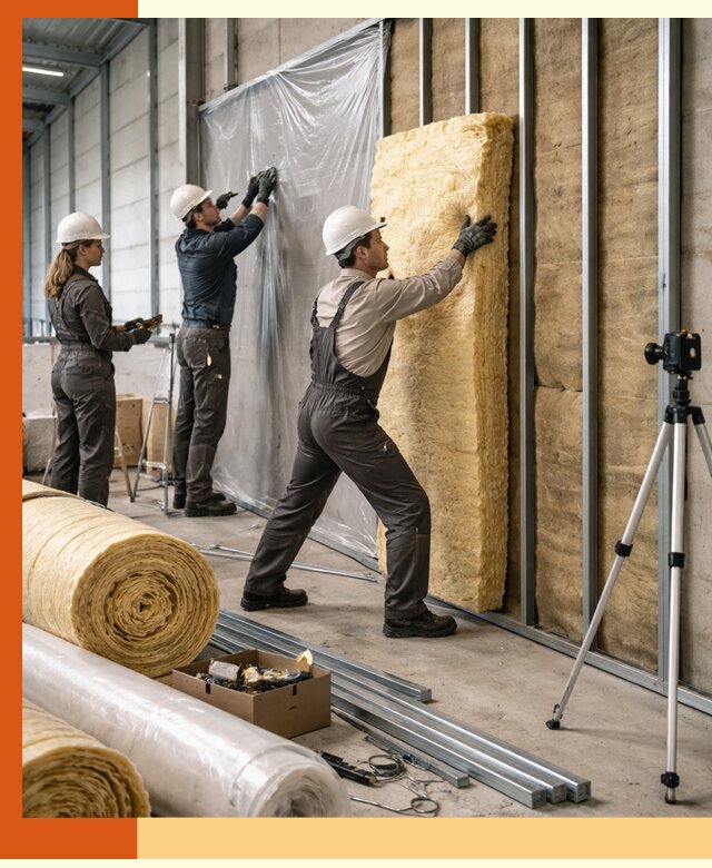 Утепление складского терминала в Киржаче профессионально и надёжно