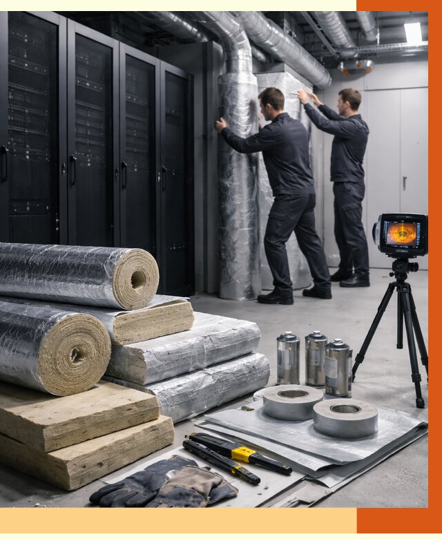 Утепление серверной в Киржаче от 8764 руб./м² — комплексно под ключ | ТепломастерКрж