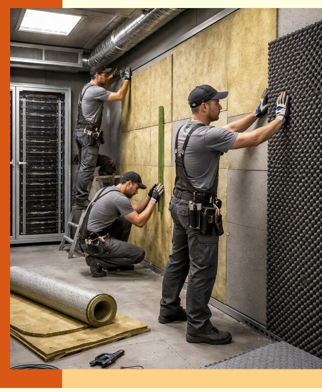 Утепление серверной комнаты профессионально в Киржаче