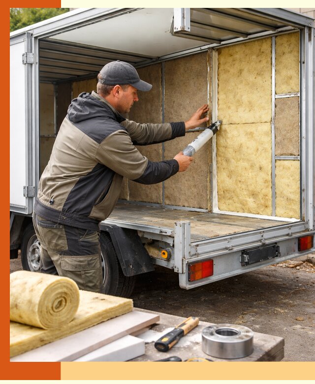 Профессиональное утепление прицепа в Киржаче для любых условий