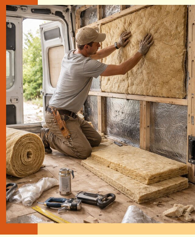 Утепление кемпера под ключ в Киржаче с гарантией качества