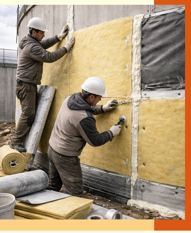 Утепление резервуара в Киржаче от 28353 руб/м2 — монтаж ППУ и комплекс под ключ | ТепломастерКрж