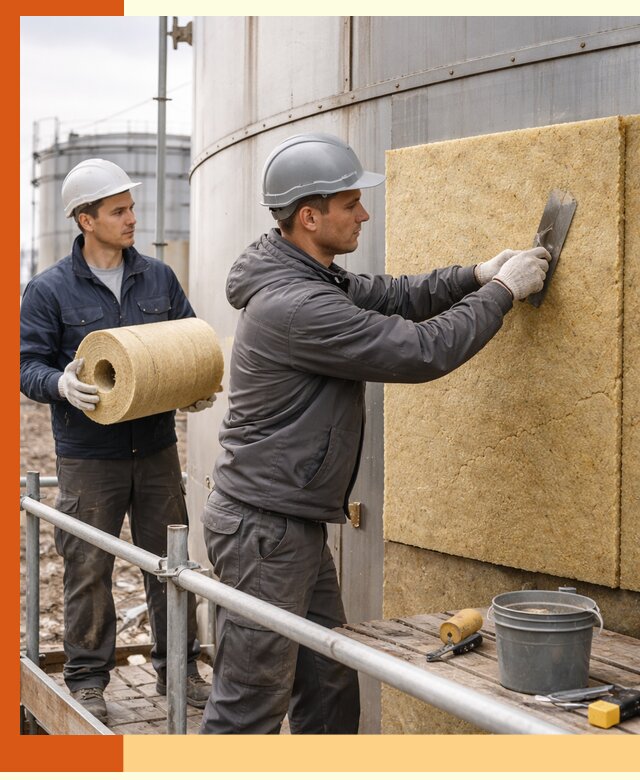 Профессиональное утепление резервуара и теплоизоляция в Киржаче