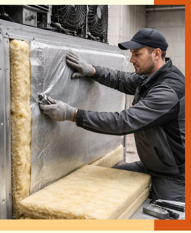 Утепление холодильного агрегата в Киржаче от 8764 руб. под ключ | ТепломастерКрж