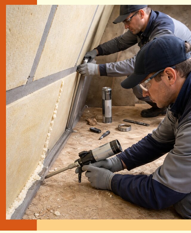 Герметизация стыков ППУ в Киржаче — надежное уплотнение швов