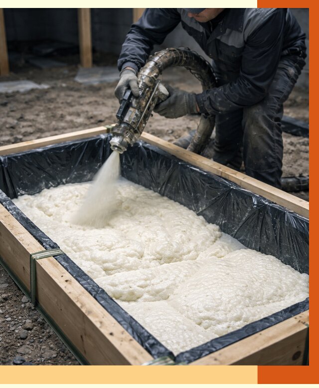 Заливка ППУ в формы в Киржаче от 2578 руб. — утепление форм под ключ | ТепломастерКрж