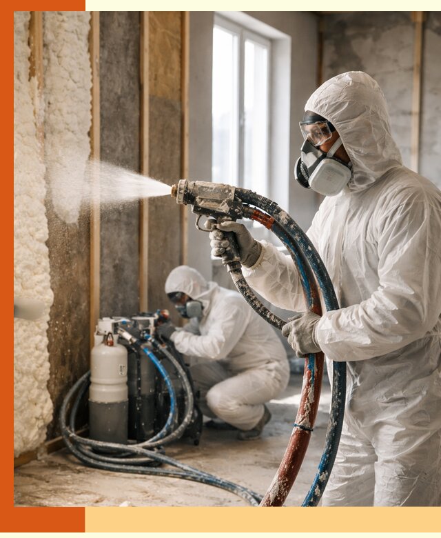 Пенополиуретан напыление для утепления зданий в Киржаче