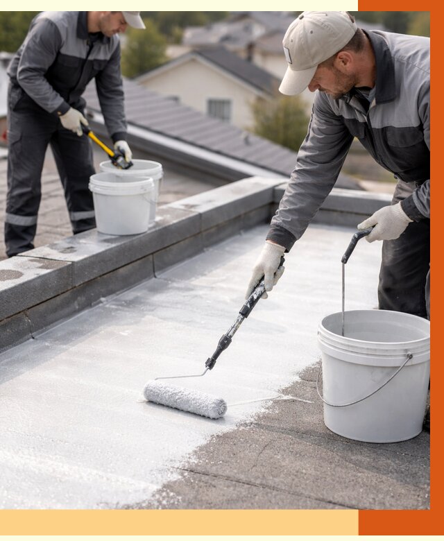 Утепление кровли жидкой теплоизоляцией в Киржаче от 2217 руб./м2 | ТепломастерКрж