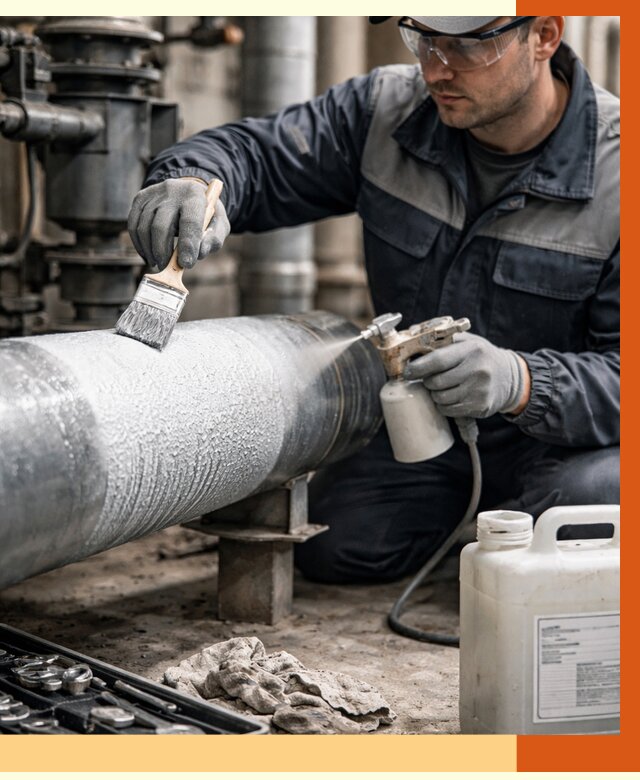 Утепление оборудования жидкой теплоизоляцией в Киржаче от 4640 руб. | ТепломастерКрж