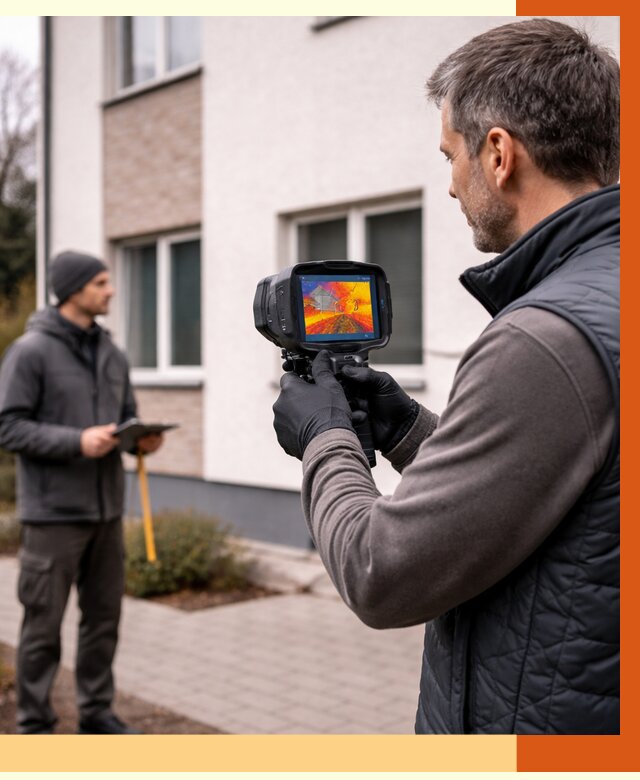 Тепловизионное обследование дома в Киржаче от 4640 руб. — услуги ТепломастерКрж