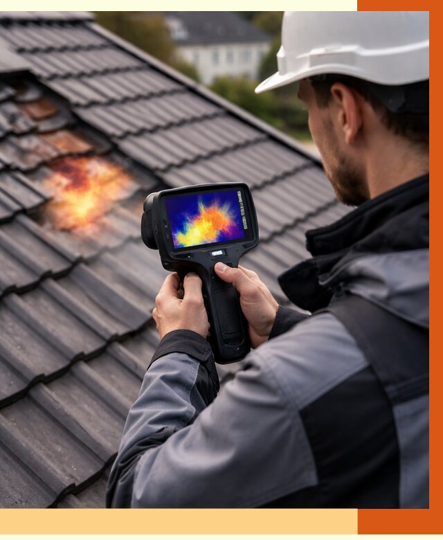 Тепловизионное обследование кровли в Киржаче от 4640 руб. — ТепломастерКрж под ключ