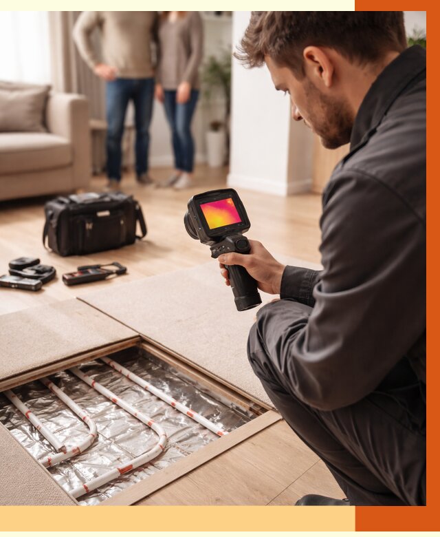 Тепловизионное обследование теплого пола в Киржаче от 4640 руб. — ТепломастерКрж