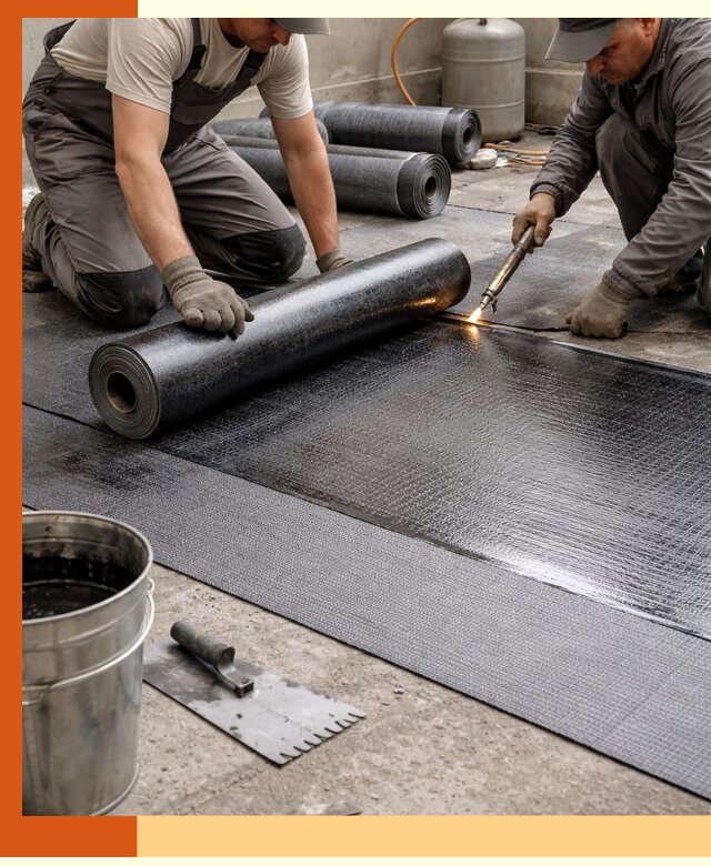 Монтаж гидроизоляционной мембраны в Киржаче для зданий и конструкций