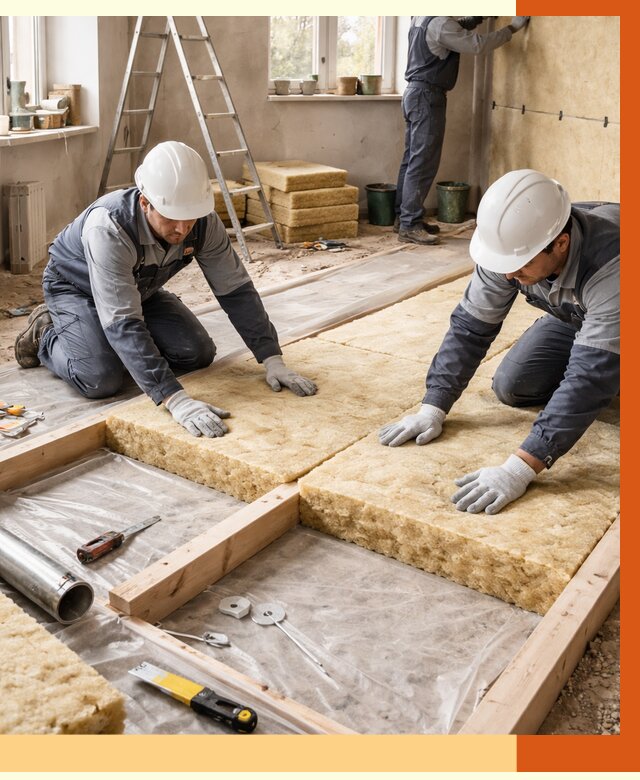 Восстановление теплоизоляции в Киржаче от 8764 руб. — ремонт утепления под ключ | ТепломастерКрж