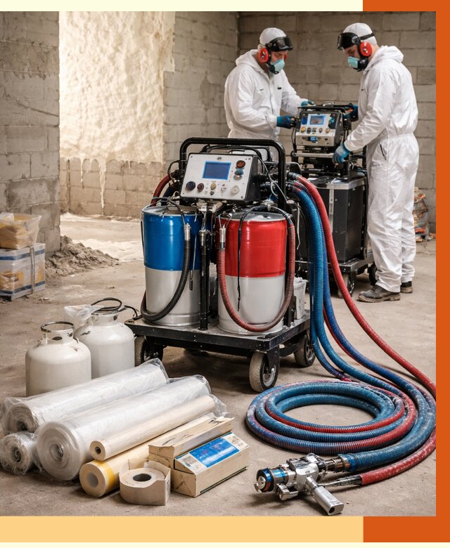 Аренда установки для напыления ППУ в Киржаче от 36085 руб. | ТепломастерКрж